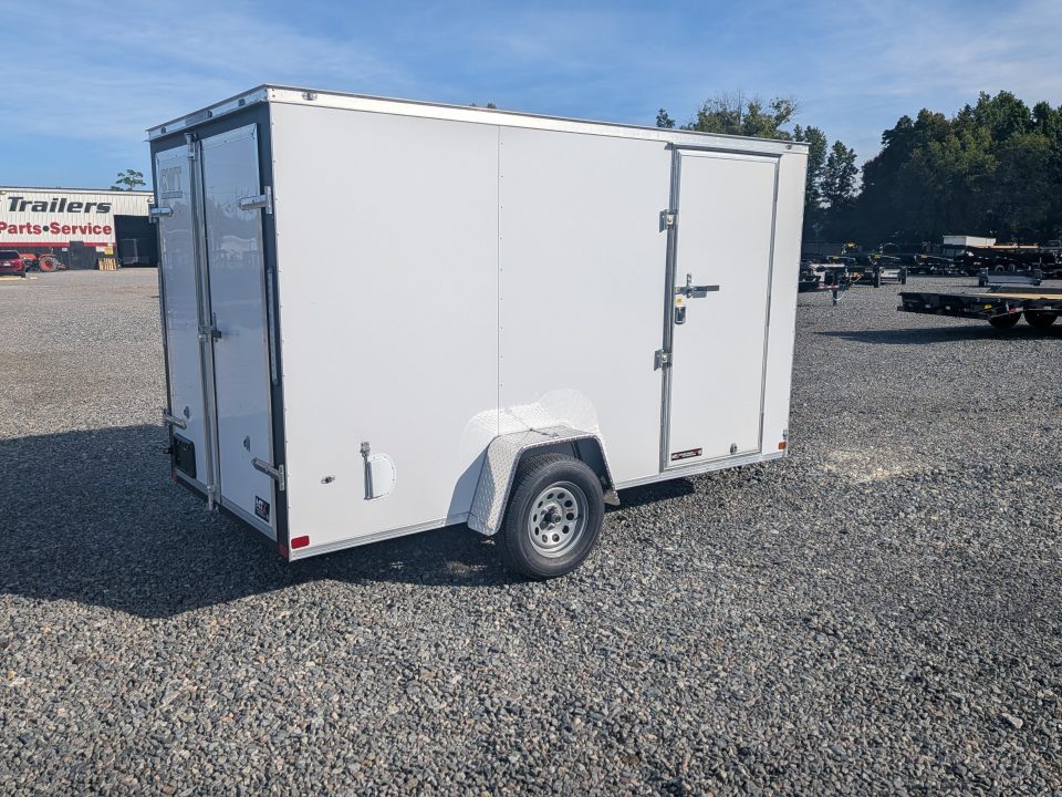 New 2026 Covered Wagon Trailers 6x12 Gold Series Double Doors Cargo / Enclosed Trailer