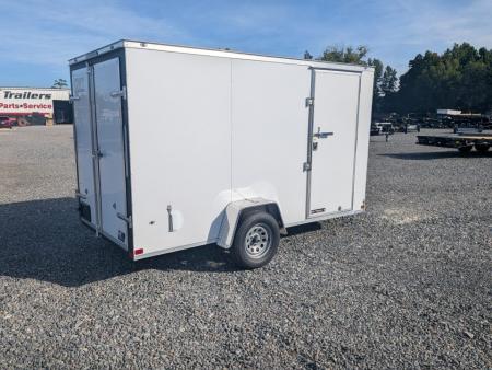 New 2026 Covered Wagon Trailers 6x12 Gold Series Double Doors Cargo / Enclosed Trailer
