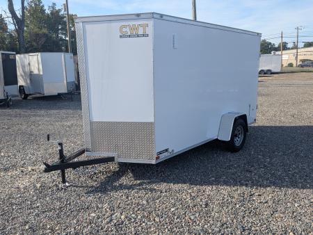 New 2026 Covered Wagon Trailers 6x12 Gold Series Double Doors Cargo / Enclosed Trailer