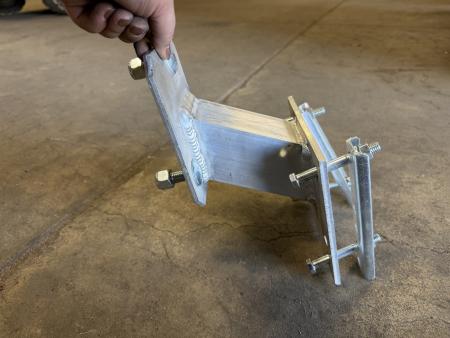 New Alum Tire Mount from Trophy Trailers