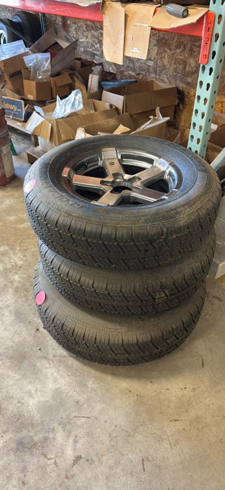 New 3 pck -15 Aluminum Wheels