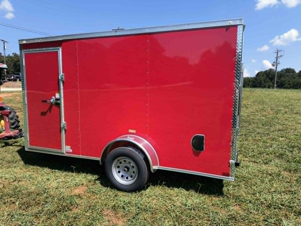 New 2026 Choice Cargo 6X12SA RAMP Cargo / Enclosed Trailer Concession Window