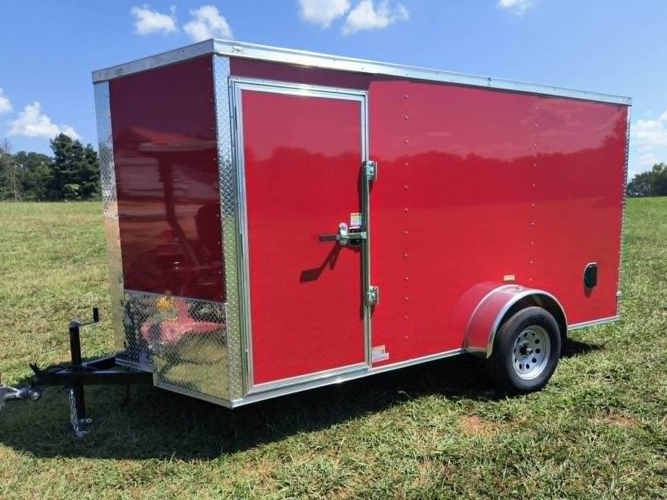 New 2026 Choice Cargo 6X12SA RAMP Cargo / Enclosed Trailer Concession Window