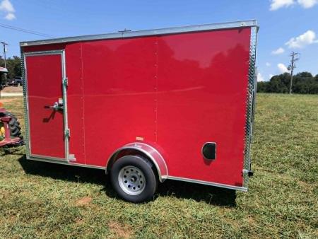 New 2026 Choice Cargo 6X12SA RAMP Cargo / Enclosed Trailer Concession Window