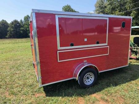 New 2026 Choice Cargo 6X12SA RAMP Cargo / Enclosed Trailer Concession Window