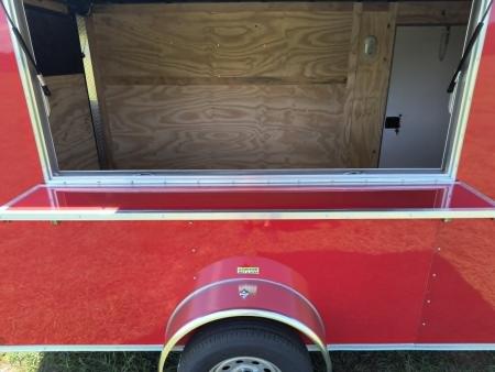 New 2026 Choice Cargo 6X12SA RAMP Cargo / Enclosed Trailer Concession Window