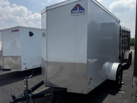 New 2023 Haul-About 5' x 8' SA Cargo Trailer w/ Rear Ramp Door