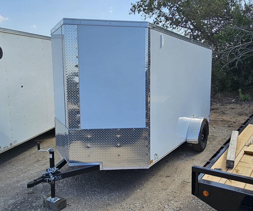 New 2026 Stallion Manufacturing LLC 6' x 12' Cargo / Enclosed Trailer