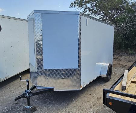 New 2026 Stallion Manufacturing LLC 6' x 12' Cargo / Enclosed Trailer