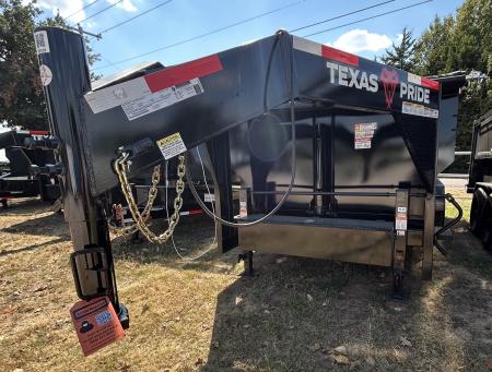 New 2026 Texas Pride Trailers Gooseneck 7x16x4 Tandem Axle-8K Axles- Dump Trailer- UPGRADES!!!