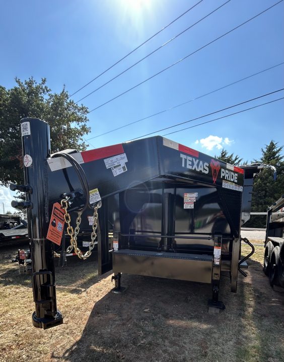 New 2026 Texas Pride Trailers Gooseneck 7x16x4 Tandem Axle-8K Axles- Dump Trailer -UPGRADES!!!