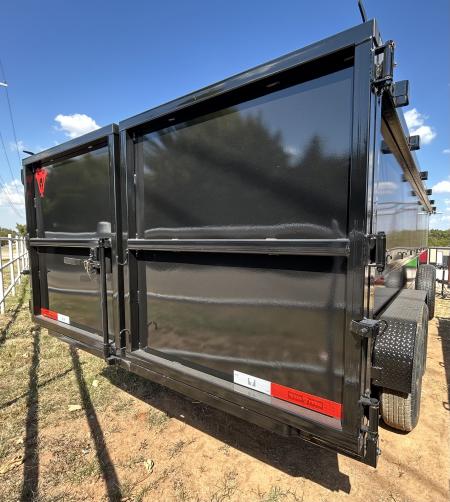 New 2026 Texas Pride Trailers Gooseneck 7x16x4 Tandem Axle-8K Axles- Dump Trailer -UPGRADES!!!