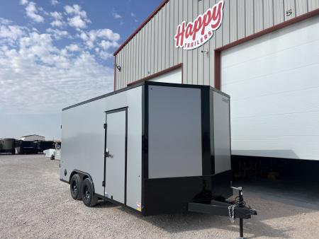 New 2027 Compass 8.5x16' Enclosed Cargo Trailer - Indigo DLX