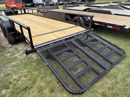 New 2027 PJ Trailers P8 83 X 20 TA PIPETOP Utility Trailer