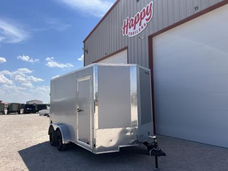 New 2027 Compass 7'x14' Enclosed Cargo Trailer - Indigo DLX