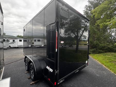 New 2026 Pace 7' x 14' Journey SE Cargo Trailer w/ Rear Ramp & Blackout Package