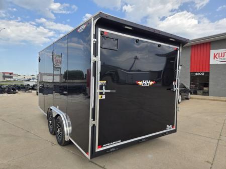 New 2027 H&H Trailers 8x16 HH Series Flat Top V-Nose 10K Cargo / Enclosed Trailer