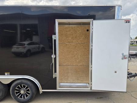 New 2027 H&H Trailers 8x16 HH Series Flat Top V-Nose 10K Cargo / Enclosed Trailer