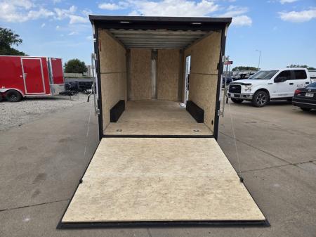 New 2027 H&H Trailers 8x16 HH Series Flat Top V-Nose 10K Cargo / Enclosed Trailer