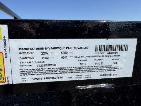 New 2027 H&H Trailers RS8214-050 Utility Trailer