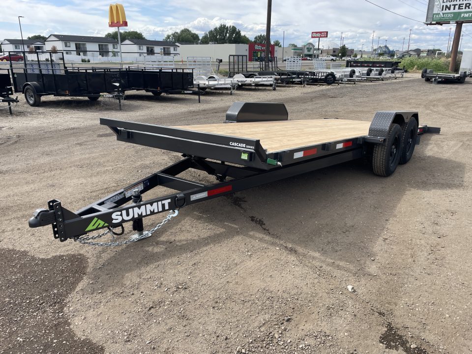 New 2027 Summit 7x20 10k Full Tilt Deck Trailer
