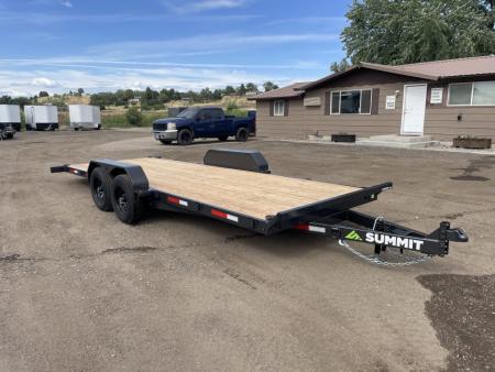 New 2027 Summit 7x20 10k Full Tilt Deck Trailer