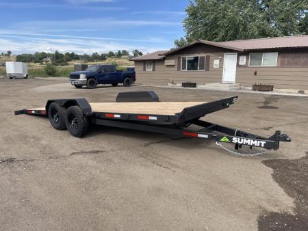 New 2027 Summit 7x20 10k Full Tilt Deck Trailer