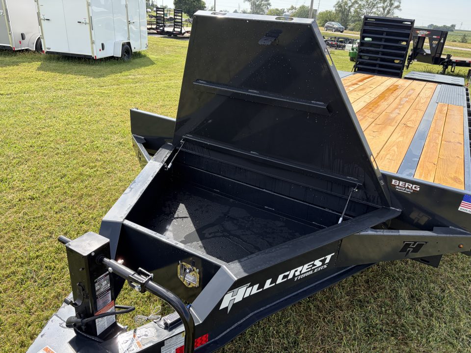 New 2027 Hillcrest Trailers 15.4k 20+5 BP DO w/ max ramps