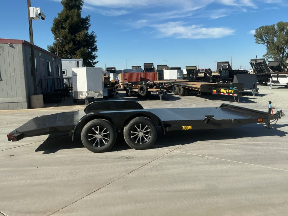 New 2027 Big Tex Trailers 70DM-18-2B 7FT X 18FT 7K GVW Car Hauler