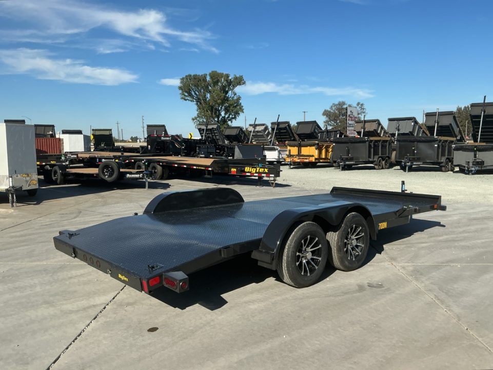 New 2027 Big Tex Trailers 70DM-18-2B 7FT X 18FT 7K GVW Car Hauler