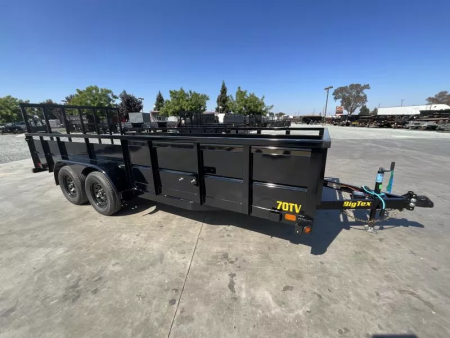 New 2027 Big Tex Trailers 70TV-18 7FT X 18FT 7K GVW Utility Trailer
