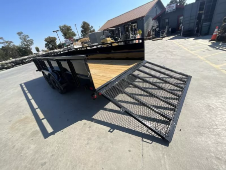 New 2027 Big Tex Trailers 70TV-18 7FT X 18FT 7K GVW Utility Trailer