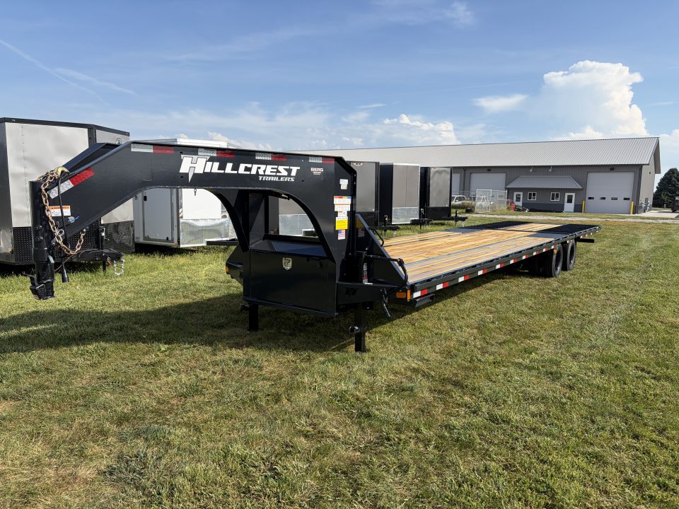 New 2027 Hillcrest Trailers 25.9k 24+12 Hydro Dovetail GN DO