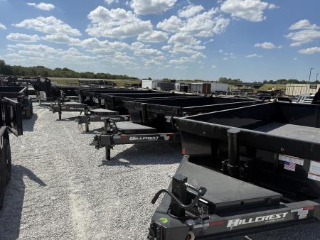New 2027 Hillcrest Trailers 14714SD Dump Trailer