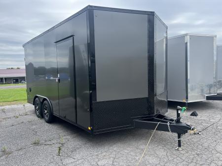 New 2027 Look Trailers 8.5X16 10K ST-DLX RAMP DOOR Cargo / Enclosed Trailer