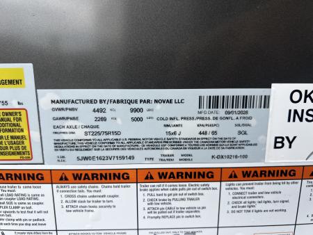New 2027 Look Trailers 8.5X16 10K ST-DLX RAMP DOOR Cargo / Enclosed Trailer