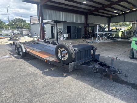 Used 2006 HMDE 7X21 TANDEM AXLE Mechanic Special!— 10K GVWR — Car / Racing Trailer