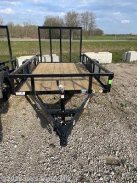 New 2026 H&H Trailers H-RS6610-030 66x10 2990 GVWR Rail Side Utility Trailer