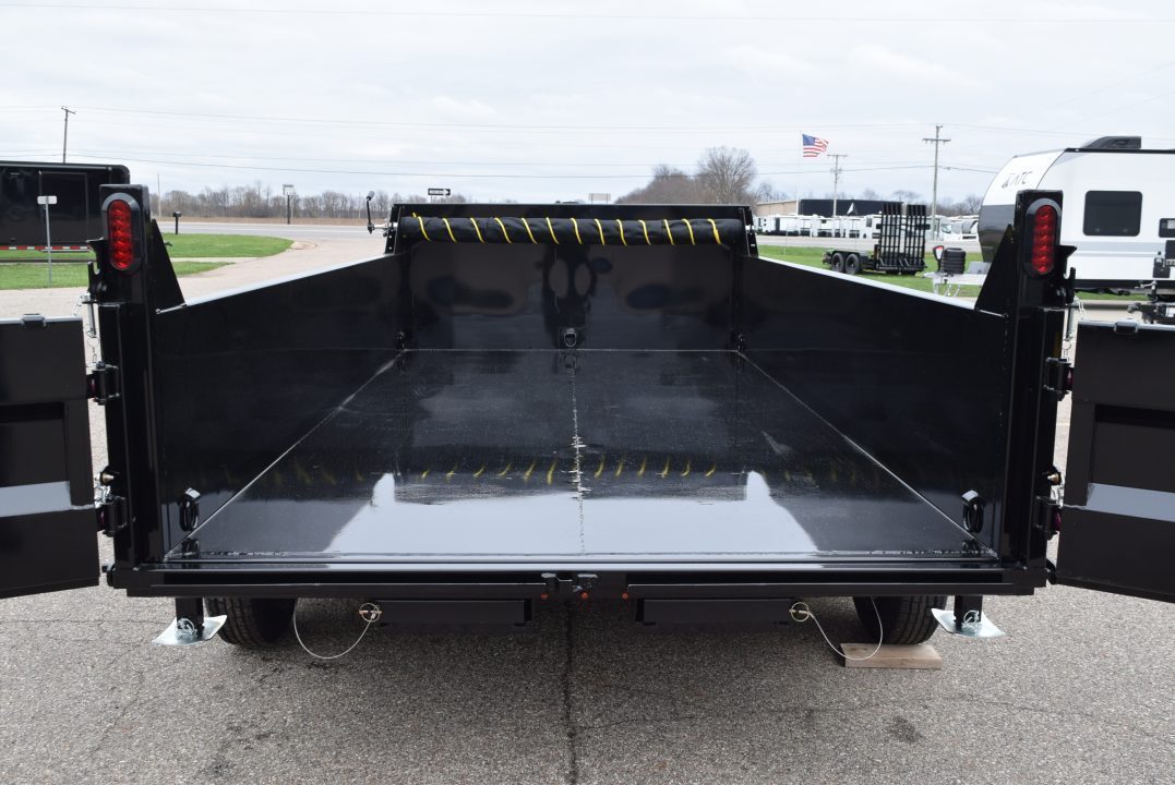 New GRIFFIN 7x14 14K DUMP TRAILER w/ TELESCOPING CYLINDER