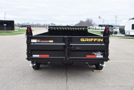 New GRIFFIN 7x14 14K DUMP TRAILER w/ TELESCOPING CYLINDER