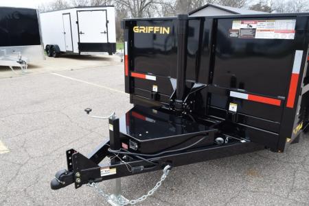 New GRIFFIN 7x14 14K DUMP TRAILER w/ TELESCOPING CYLINDER