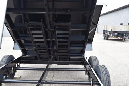 New GRIFFIN 7x14 14K DUMP TRAILER w/ TELESCOPING CYLINDER