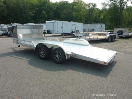New 2026 ALCOM ALCOM / Aluminum 1,400 lbs. Empty Weight ! Open Car Trailer , $8,295 without stone guard. , $9,495 as shown. ID# 148926 Car Hauler