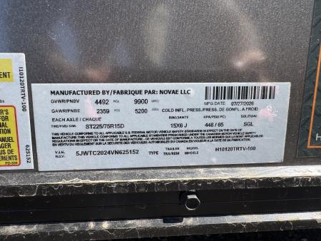 New 2027 H&H Trailers H10120TRTV-100 Cargo / Enclosed Trailer