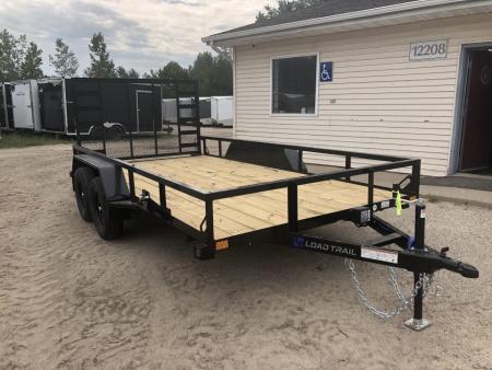 New 2026 Load Trail 83X16' W/ HD GATE Landscape Trailer