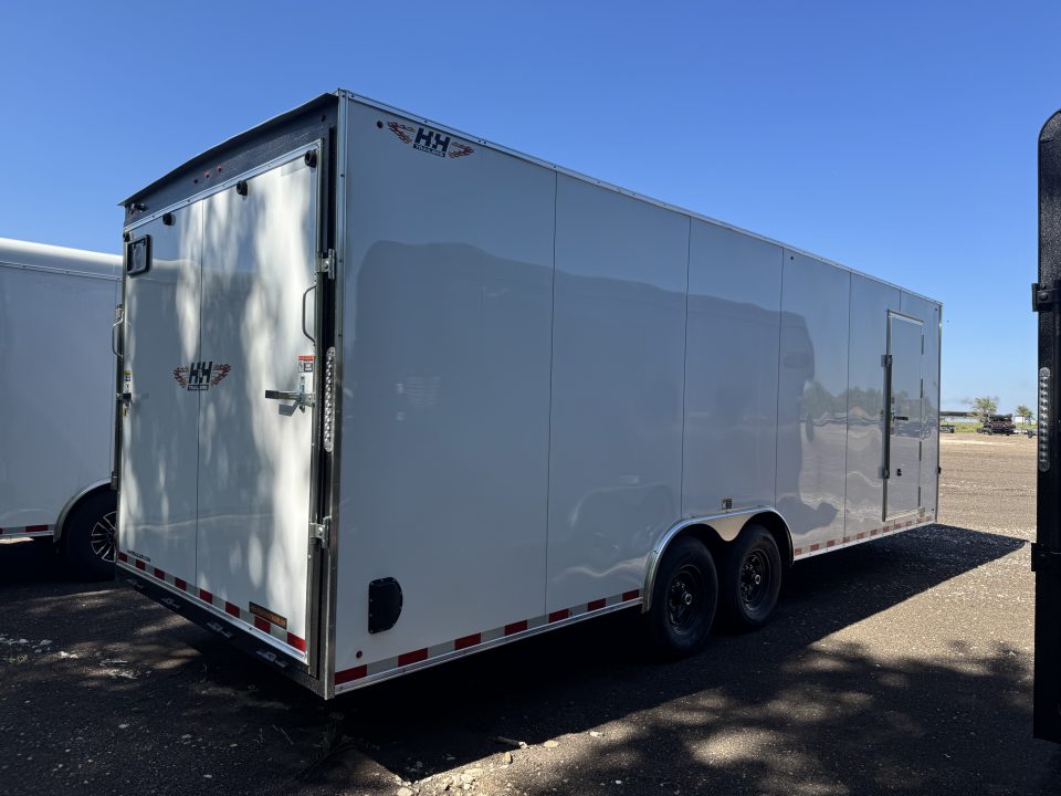 New 2027 H&H Trailers H10124FTCHV-140 Cargo / Enclosed Trailer