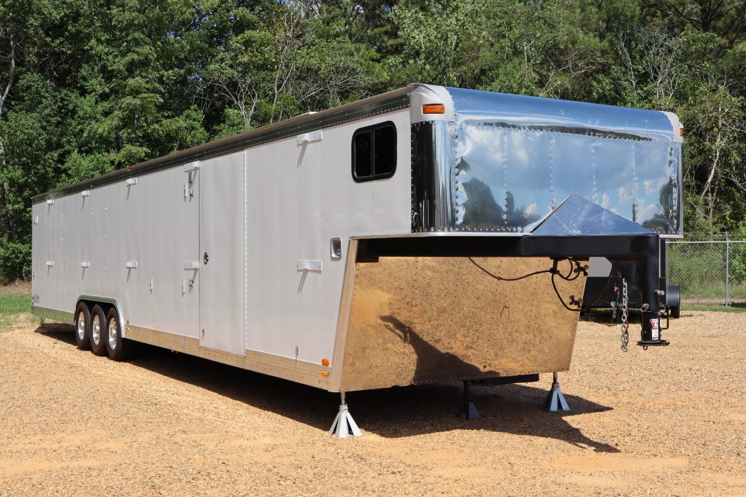 Used 1996 8.5X48 MOSS RACE TRAILER