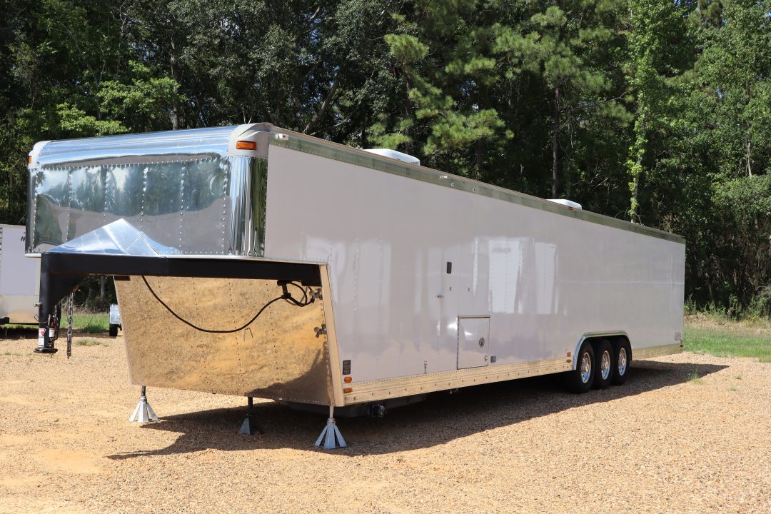 Used 1996 8.5X48 MOSS RACE TRAILER