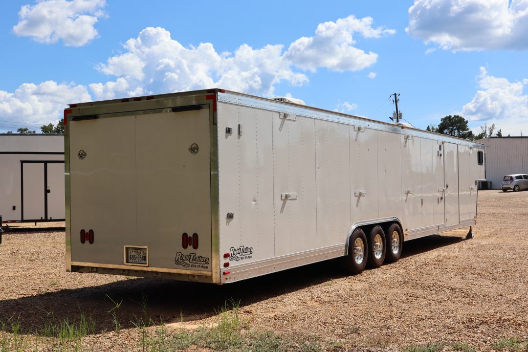 Used 1996 8.5X48 MOSS RACE TRAILER
