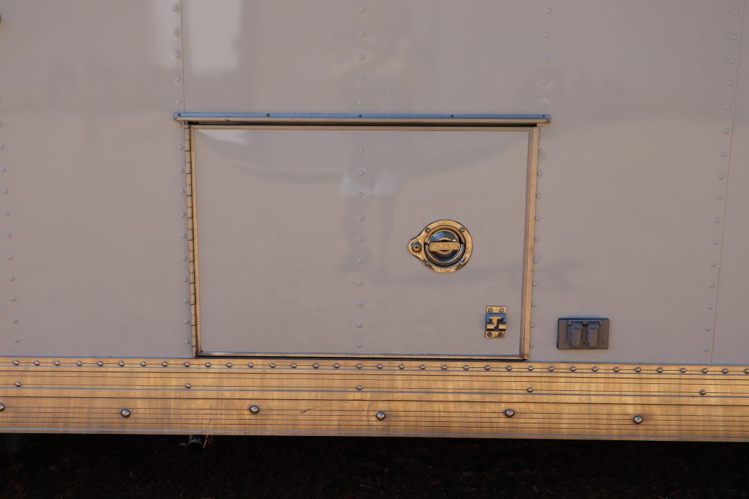 Used 1996 8.5X48 MOSS RACE TRAILER